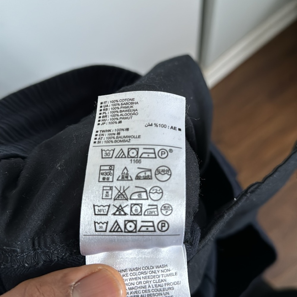 Dark blue jogger style pants - Picture 5 of 5